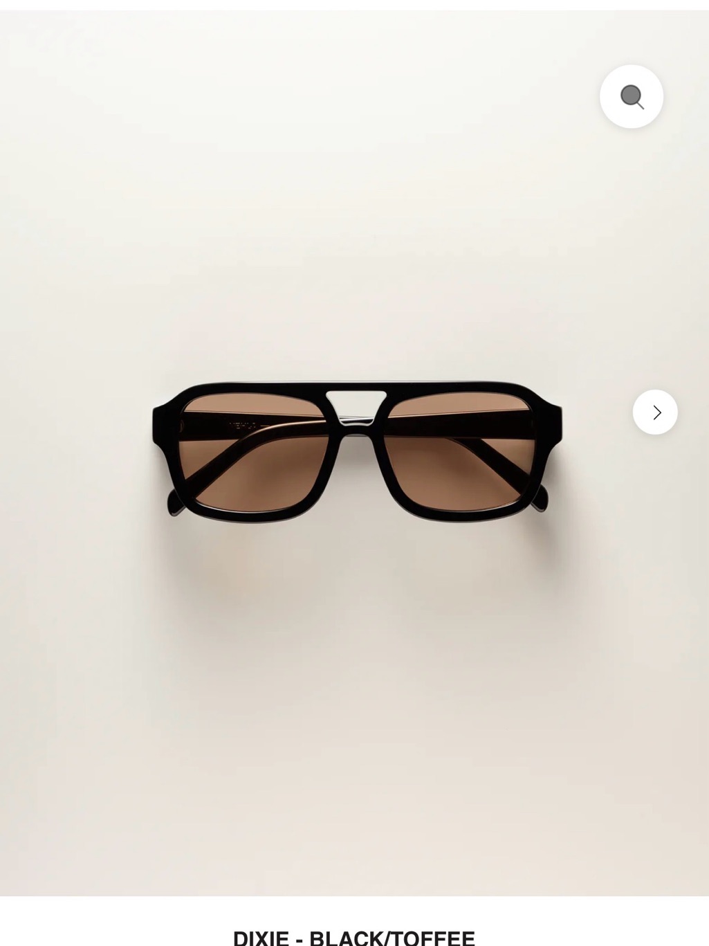 Vehla Dixie Black/Toffee Sunglasses — image 3 of 4